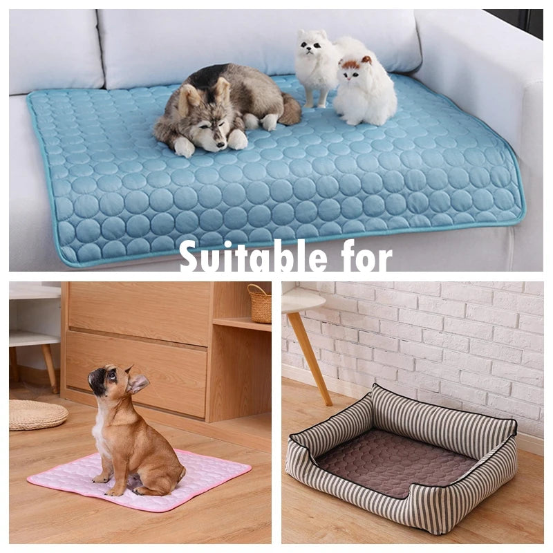 Cooling Mat Summer Pad for Dogs and Cats