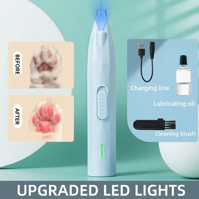 Dog Hair Trimmer Electric Dog Cutter Professional Pet Foot Hair Trimmer Cat Grooming Hairdresser Scissors Butt Ear Pedicator
