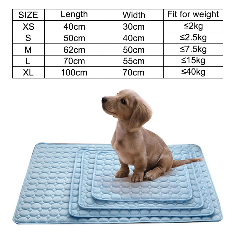 Cooling Mat Summer Pad for Dogs and Cats
