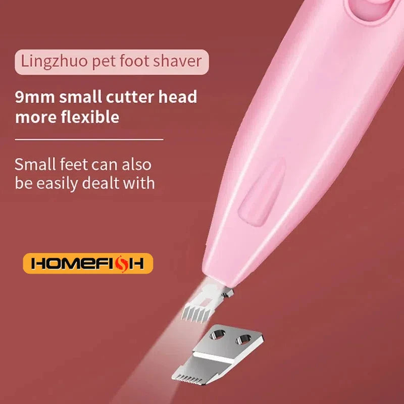 Dog Hair Trimmer Electric Dog Cutter Professional Pet Foot Hair Trimmer Cat Grooming Hairdresser Scissors Butt Ear Pedicator