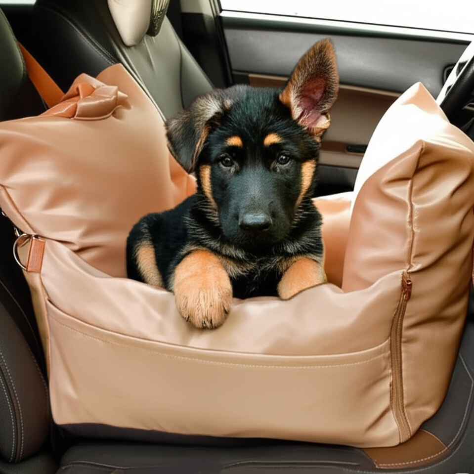 PAWVANA PRIME Water-Resistant Dog Car Seat & Travel Mattress